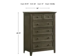 Intercon San Mateo Chest 9 Intercon San Mateo Chest -Ashley INTC656314 X