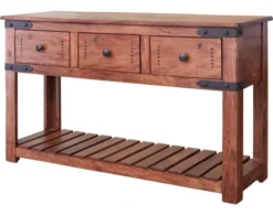 Int'l Furniture Parota Sofa Table