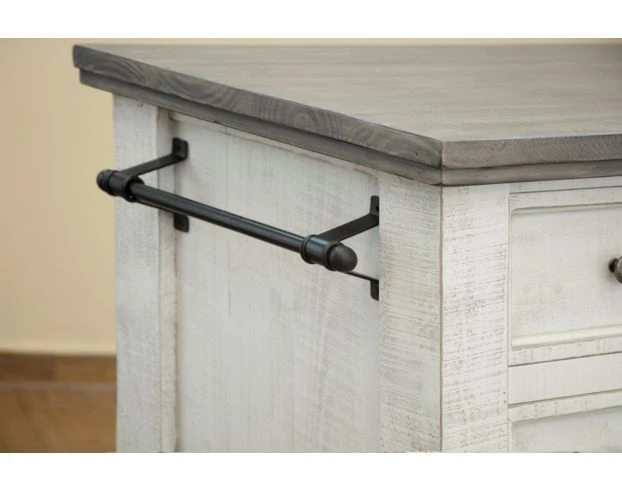 Int'l Furniture Stone Kitchen Mini Island 3 Int'l Furniture Stone Kitchen Mini Island - Image 3