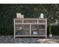 Int'l Furniture Sahara Two-Tone Server -Ashley INTF715136 F