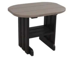 Amish Outdoors Oval Outdoor Side Table