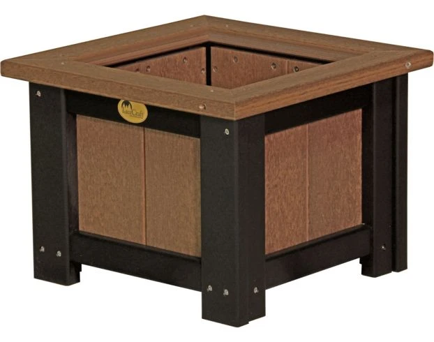 Amish Outdoors 15-Inch Square Planter 1 Amish Outdoors 15-Inch Square Planter