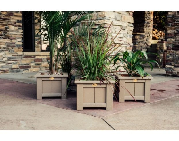 Amish Outdoors 15-Inch Square Planter 2 Amish Outdoors 15-Inch Square Planter - Image 2