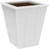 Amish Outdoors 22" White Planter