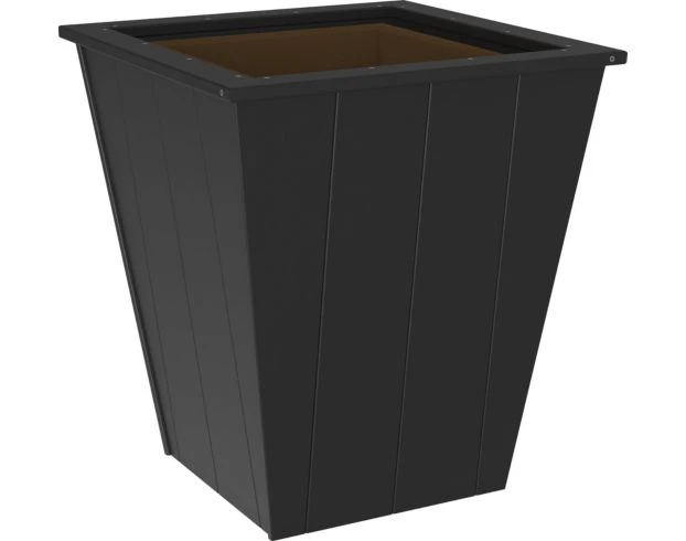 Amish Outdoors 26" Black Planter 1 Amish Outdoors 26" Black Planter