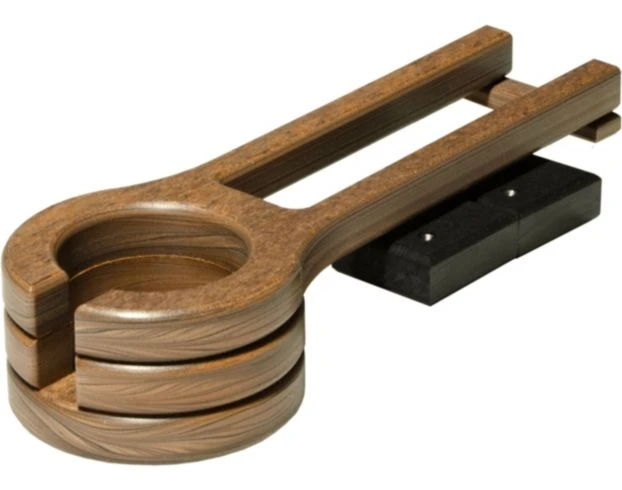 Amish Outdoors Adirondack Glider Slideout Cup Holder 1 Amish Outdoors Adirondack Glider Slideout Cup Holder