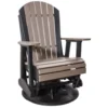Amish Outdoors Adirondack Outdoor Swivel Glider Chair