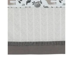 Lambs & Ivy Baby Jungle Animals 4-Piece Crib Set -Ashley LAMB675035 F