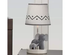 Lambs & Ivy Me & Mama Elephant Nursery Lamp 7 Lambs & Ivy Me & Mama Elephant Nursery Lamp -Ashley LAMB675036 C