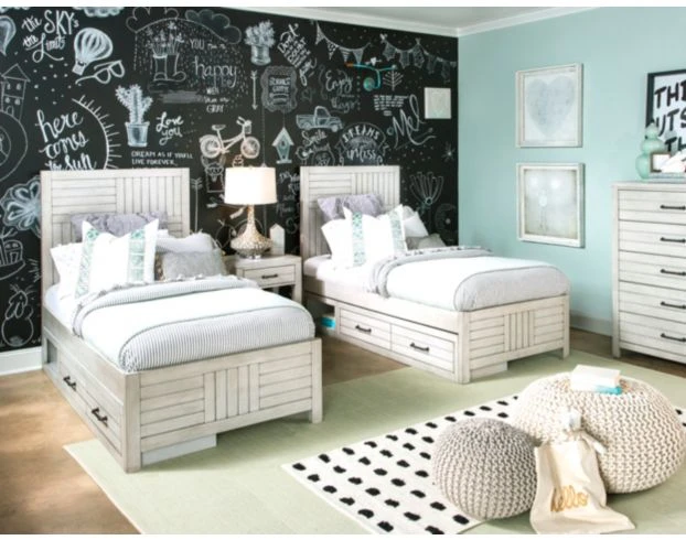 Legacy Classic Summer Camp White Under Bed Storage 2 Legacy Classic Summer Camp White Under Bed Storage - Image 2