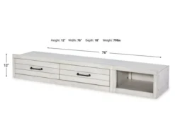 Legacy Classic Summer Camp White Under Bed Storage 5 Legacy Classic Summer Camp White Under Bed Storage -Ashley LEGC717986 X