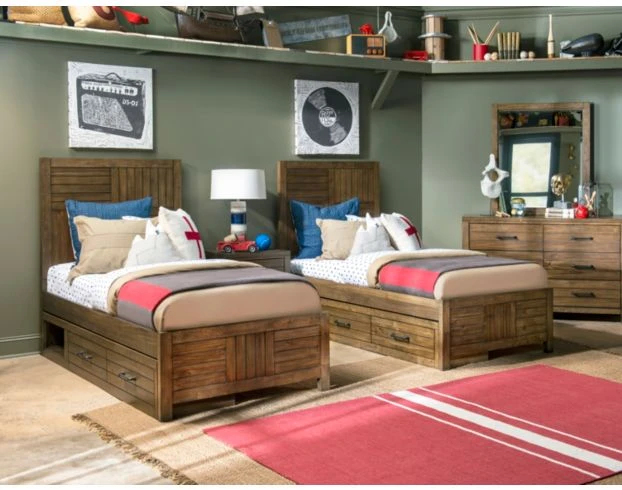 Legacy Classic Summer Camp Brown Under Bed Storage 2 Legacy Classic Summer Camp Brown Under Bed Storage - Image 2