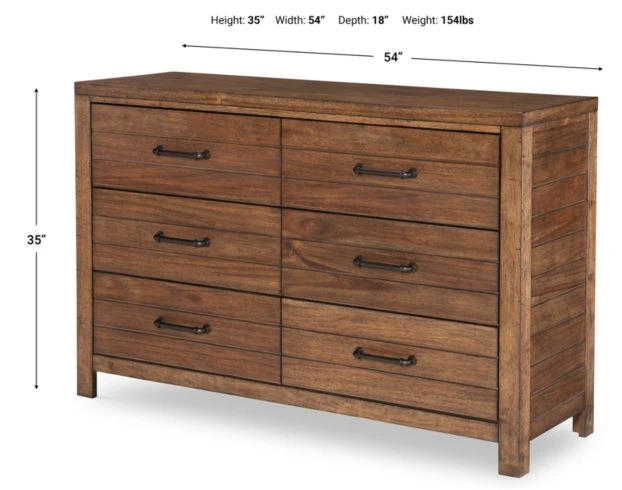 Legacy Classic Summer Camp Brown Dresser 3 Legacy Classic Summer Camp Brown Dresser - Image 3