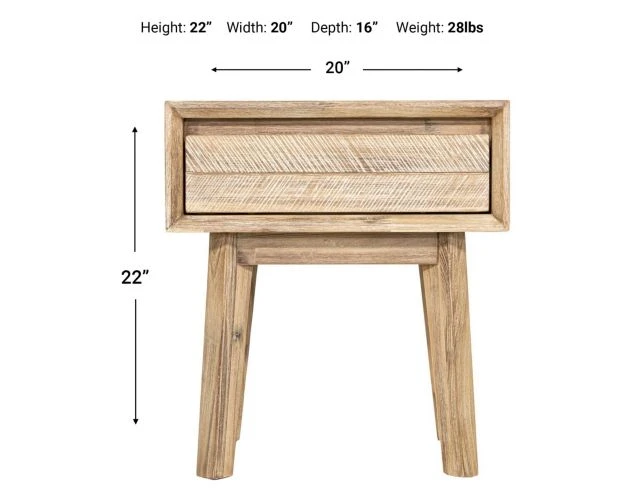 Lh Imports Gia Nightstand 8 Lh Imports Gia Nightstand - Image 8