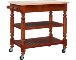 Linon Barnaby Red Island 8 Linon Barnaby Red Island -Ashley LINO668951 D