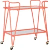Linon Ellie Coral Bar Cart