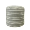 Lr Home Outdoor Green Pouf