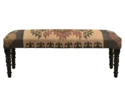Lr Home Southwestern Multi-Colored Bench