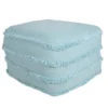 Lr Home Blue Pouf