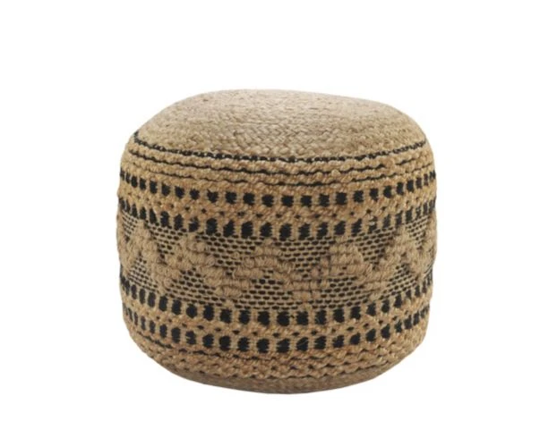 Lr Home Tan Pouf 1 Lr Home Tan Pouf