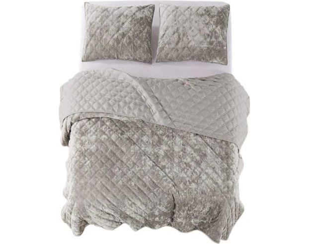 Levtex Umbria Velvet King Quilt 1 Levtex Umbria Velvet King Quilt