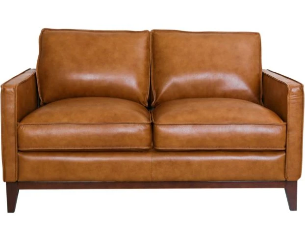 Leather Italia Newport 100% Leather Loveseat 1 Leather Italia Newport 100% Leather Loveseat