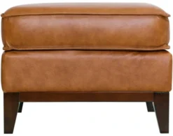 Leather Italia Newport 100% Leather Ottoman