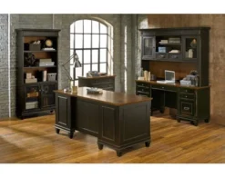 Martin Furniture Hartford Double Pedestal Desk 20 Martin Furniture Hartford Double Pedestal Desk -Ashley MART201422 J