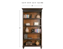 Martin Furniture Hartford Tall Bookcase 11 Martin Furniture Hartford Tall Bookcase -Ashley MART248280 X