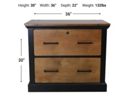 Martin Furniture Toulouse Lateral File 15 Martin Furniture Toulouse Lateral File -Ashley MART495312 X