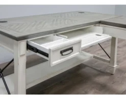 Martin Furniture Hartford White Corner Desk 9 Martin Furniture Hartford White Corner Desk -Ashley MART539188 C