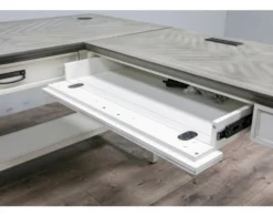 Martin Furniture Hartford White Corner Desk 10 Martin Furniture Hartford White Corner Desk -Ashley MART539188 D