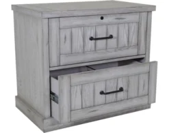 Martin Furniture Avondale White Lateral File -Ashley MART539285 C