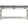 Martin Furniture Hartford White Writing Desk