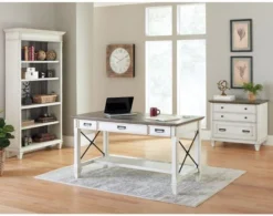 Martin Furniture Hartford White Writing Desk 12 Martin Furniture Hartford White Writing Desk -Ashley MART573276 F