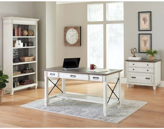 Martin Furniture Hartford White Writing Desk 6 Martin Furniture Hartford White Writing Desk - Image 6