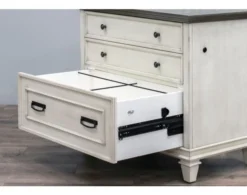 Martin Furniture Hartford White Lateral File 8 Martin Furniture Hartford White Lateral File -Ashley MART573279 D