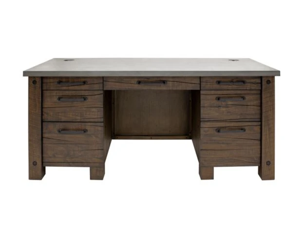 Martin Furniture Jasper Double Pedestal Desk 1 Martin Furniture Jasper Double Pedestal Desk