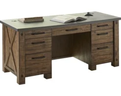 Martin Furniture Jasper Double Pedestal Desk 18 Martin Furniture Jasper Double Pedestal Desk -Ashley MART592015 C