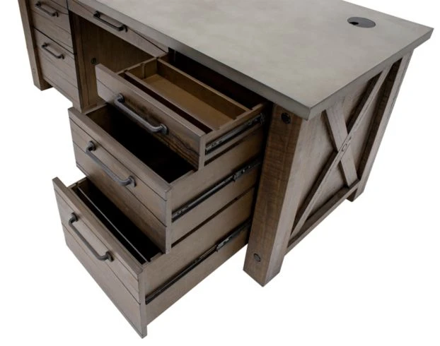 Martin Furniture Jasper Double Pedestal Desk 6 Martin Furniture Jasper Double Pedestal Desk - Image 6