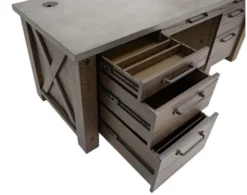 Martin Furniture Jasper Double Pedestal Desk 22 Martin Furniture Jasper Double Pedestal Desk -Ashley MART592015 G