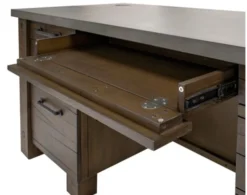 Martin Furniture Jasper Double Pedestal Desk 25 Martin Furniture Jasper Double Pedestal Desk -Ashley MART592015 J