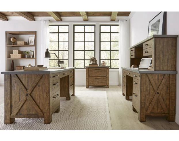 Martin Furniture Jasper Double Pedestal Desk 15 Martin Furniture Jasper Double Pedestal Desk - Image 15