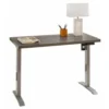 Martin Furniture IMLD Gray Sit And Stand Desk