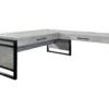 Martin Furniture Mason Gray Corner Desk