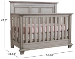M Design Village Kenilworth Convertible Crib 9 M Design Village Kenilworth Convertible Crib -Ashley MDV668446 X
