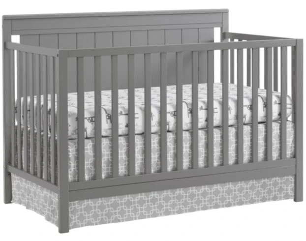 M Design Village Lazio Dove Gray Convertible Crib 1 M Design Village Lazio Dove Gray Convertible Crib