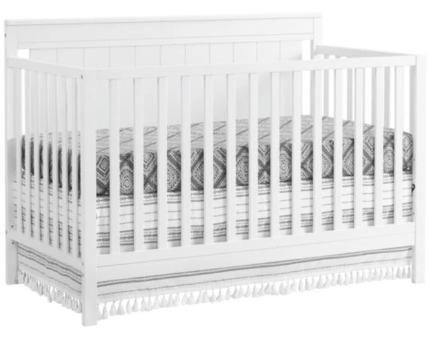 M Design Village Lazio White Convertible Crib 1 M Design Village Lazio White Convertible Crib