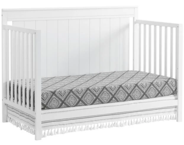 M Design Village Lazio White Convertible Crib 4 M Design Village Lazio White Convertible Crib - Image 4