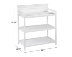 M Design Village Harper White Changing Station -Ashley MDV668459 X